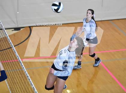 Thumbnail 1 in St. Thomas More vs Archbishop Hannan (Catholic League Tournament) photogallery.