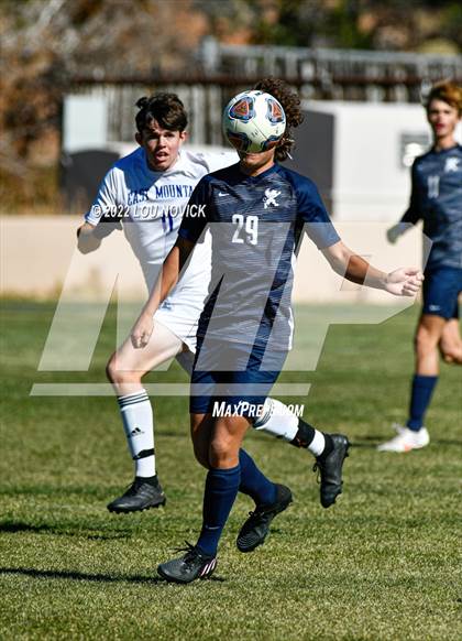 Thumbnail 1 in East Mountain @ Santa Fe Prep (NMAA Class 1A/3A Quarterfinals) photogallery.