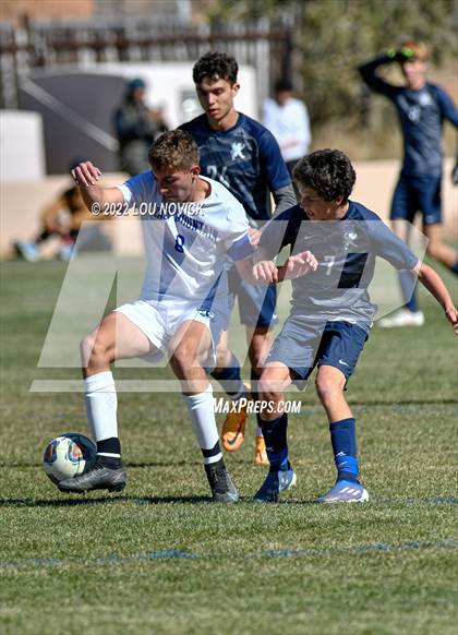 Thumbnail 1 in East Mountain @ Santa Fe Prep (NMAA Class 1A/3A Quarterfinals) photogallery.
