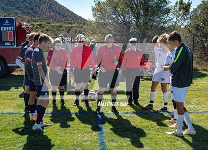 Thumbnail 3 in East Mountain @ Santa Fe Prep (NMAA Class 1A/3A Quarterfinals) photogallery.