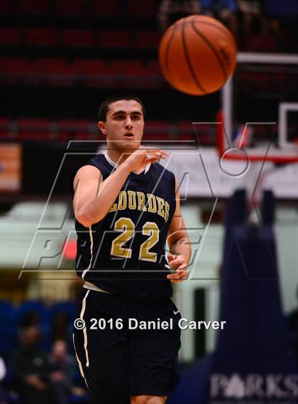 Thumbnail 1 in Byram Hills vs. Our Lady of Lourdes (Section 1 Class A Semifinal) photogallery.