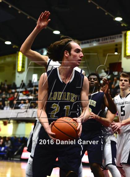Thumbnail 2 in Byram Hills vs. Our Lady of Lourdes (Section 1 Class A Semifinal) photogallery.