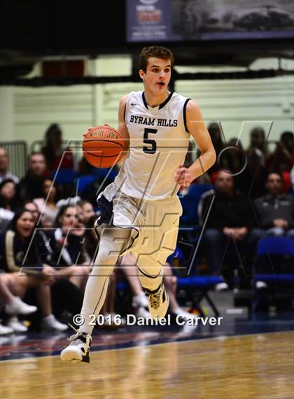 Thumbnail 2 in Byram Hills vs. Our Lady of Lourdes (Section 1 Class A Semifinal) photogallery.