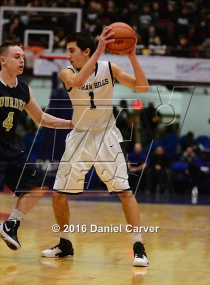 Thumbnail 1 in Byram Hills vs. Our Lady of Lourdes (Section 1 Class A Semifinal) photogallery.