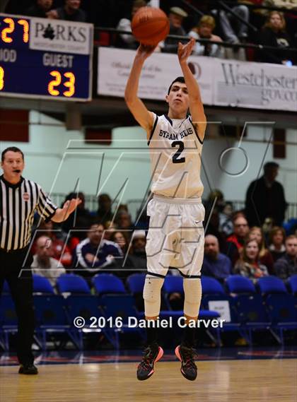 Thumbnail 3 in Byram Hills vs. Our Lady of Lourdes (Section 1 Class A Semifinal) photogallery.