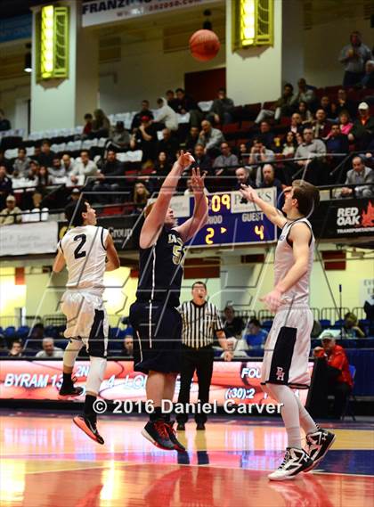 Thumbnail 2 in Byram Hills vs. Our Lady of Lourdes (Section 1 Class A Semifinal) photogallery.