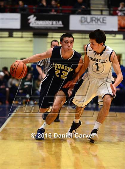 Thumbnail 2 in Byram Hills vs. Our Lady of Lourdes (Section 1 Class A Semifinal) photogallery.