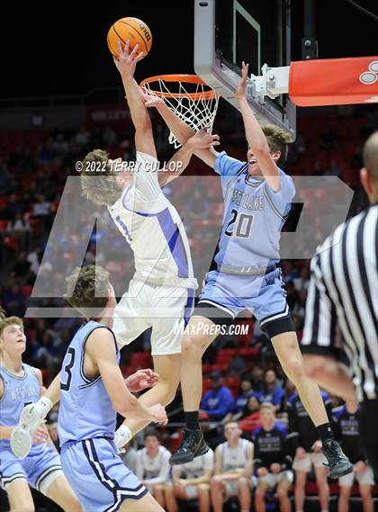 Thumbnail 2 in Westlake vs. Bingham (UHSAA 6A Quarterfinal) photogallery.