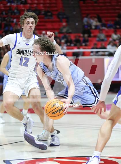Thumbnail 2 in Westlake vs. Bingham (UHSAA 6A Quarterfinal) photogallery.