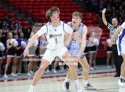 Thumbnail 2 in Westlake vs. Bingham (UHSAA 6A Quarterfinal) photogallery.