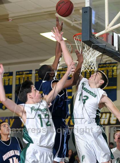 Thumbnail 2 in Cosumnes Oaks vs. Ponderosa (Trojan Toss-Up) photogallery.