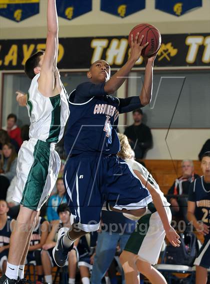 Thumbnail 2 in Cosumnes Oaks vs. Ponderosa (Trojan Toss-Up) photogallery.