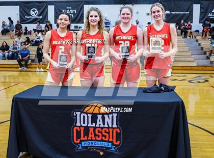 Thumbnail 3 in South Medford vs Incarnate Word (Iolani Classic Honolulu - Championship) photogallery.