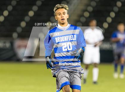 Thumbnail 1 in Denver East vs. Broomfield (CHSAA 5A Final) photogallery.