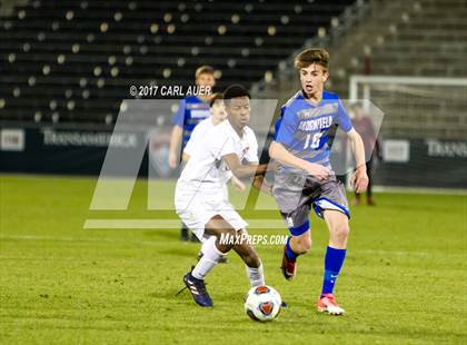 Thumbnail 2 in Denver East vs. Broomfield (CHSAA 5A Final) photogallery.