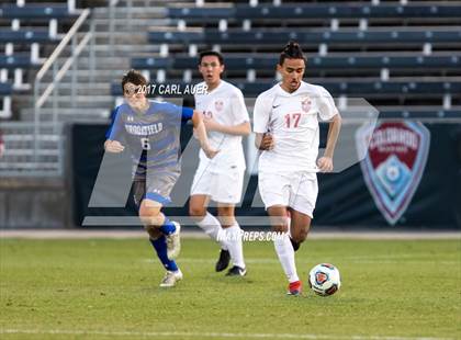 Thumbnail 2 in Denver East vs. Broomfield (CHSAA 5A Final) photogallery.