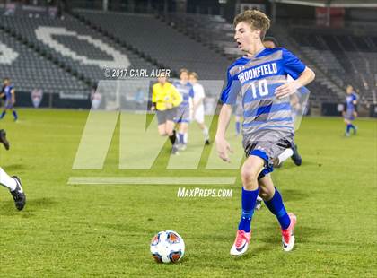 Thumbnail 2 in Denver East vs. Broomfield (CHSAA 5A Final) photogallery.