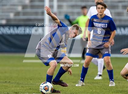 Thumbnail 2 in Denver East vs. Broomfield (CHSAA 5A Final) photogallery.
