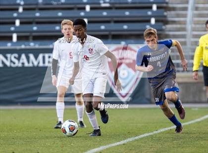 Thumbnail 2 in Denver East vs. Broomfield (CHSAA 5A Final) photogallery.