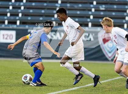 Thumbnail 1 in Denver East vs. Broomfield (CHSAA 5A Final) photogallery.