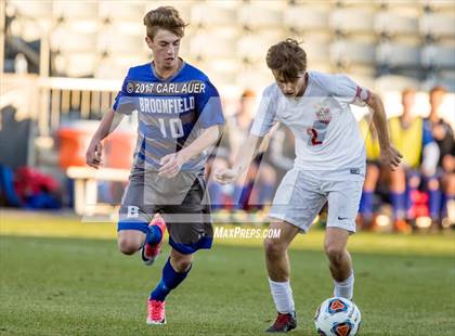 Thumbnail 1 in Denver East vs. Broomfield (CHSAA 5A Final) photogallery.