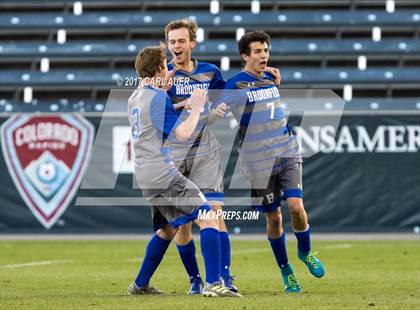 Thumbnail 1 in Denver East vs. Broomfield (CHSAA 5A Final) photogallery.