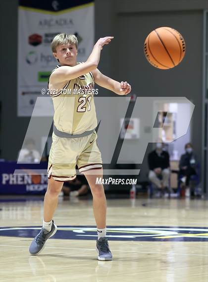 Thumbnail 1 in Cannon vs. Northside Christian Academy (@ Carmel Christian) photogallery.