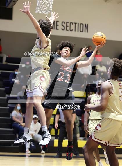 Thumbnail 3 in Cannon vs. Northside Christian Academy (@ Carmel Christian) photogallery.