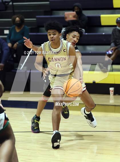 Thumbnail 2 in Cannon vs. Northside Christian Academy (@ Carmel Christian) photogallery.