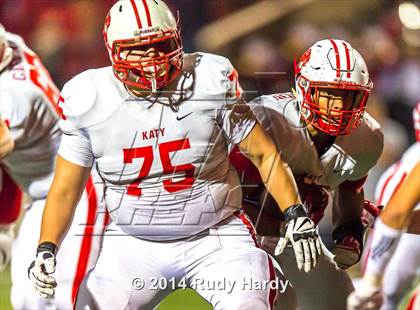 Thumbnail 3 in Katy vs. Memorial (UIL 6A D2 Area Playoff) photogallery.