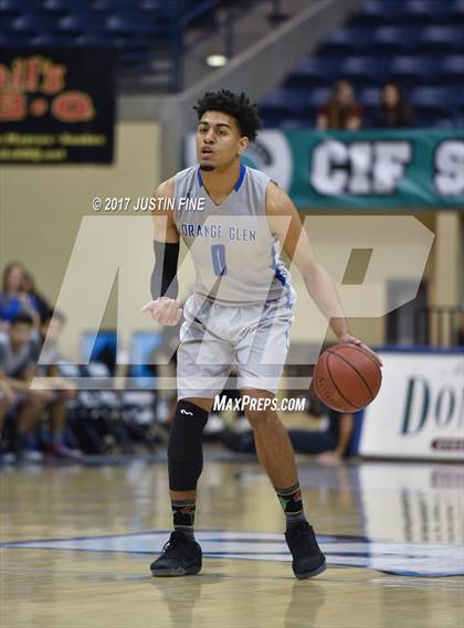 Thumbnail 1 in Orange Glen vs. Helix (CIF San Diego Division II Final) photogallery.
