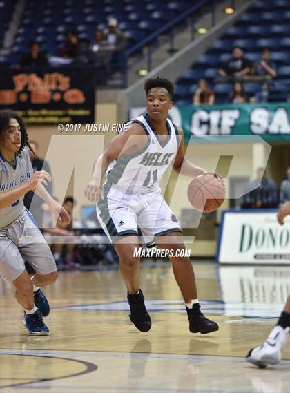 Thumbnail 2 in Orange Glen vs. Helix (CIF San Diego Division II Final) photogallery.