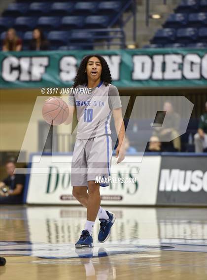 Thumbnail 2 in Orange Glen vs. Helix (CIF San Diego Division II Final) photogallery.