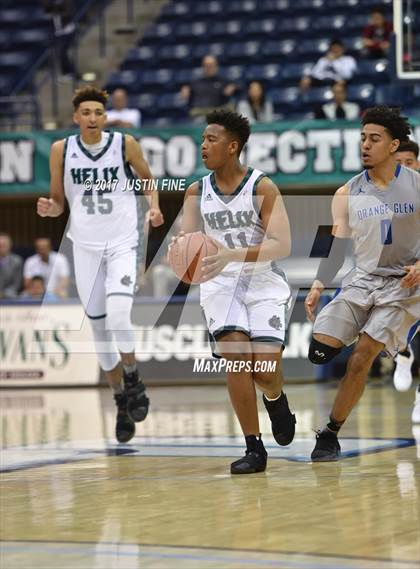 Thumbnail 3 in Orange Glen vs. Helix (CIF San Diego Division II Final) photogallery.