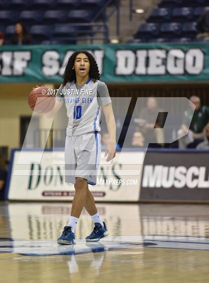 Thumbnail 1 in Orange Glen vs. Helix (CIF San Diego Division II Final) photogallery.