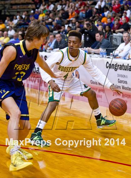 Thumbnail 1 in Roosevelt vs Fresno (CIF CS D3 Final) photogallery.