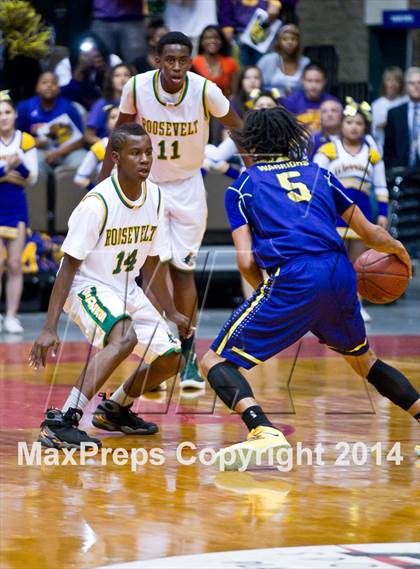 Thumbnail 1 in Roosevelt vs Fresno (CIF CS D3 Final) photogallery.