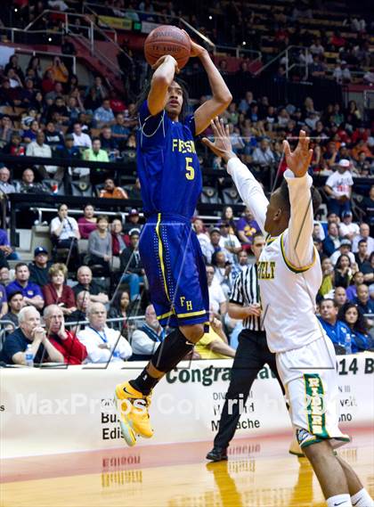 Thumbnail 1 in Roosevelt vs Fresno (CIF CS D3 Final) photogallery.