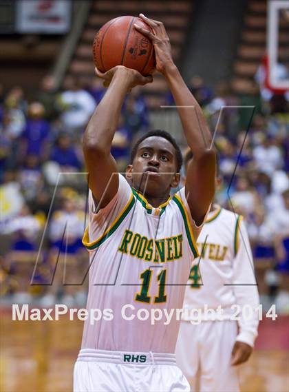 Thumbnail 3 in Roosevelt vs Fresno (CIF CS D3 Final) photogallery.