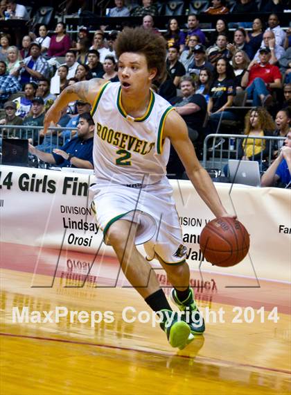 Thumbnail 3 in Roosevelt vs Fresno (CIF CS D3 Final) photogallery.