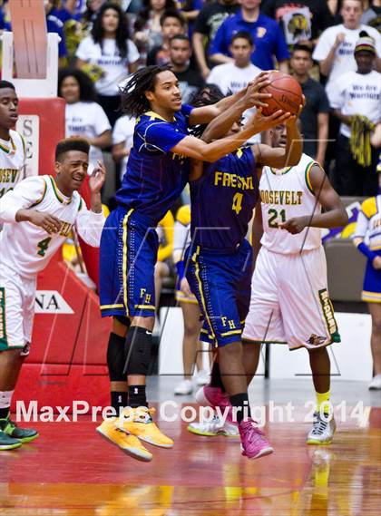 Thumbnail 3 in Roosevelt vs Fresno (CIF CS D3 Final) photogallery.