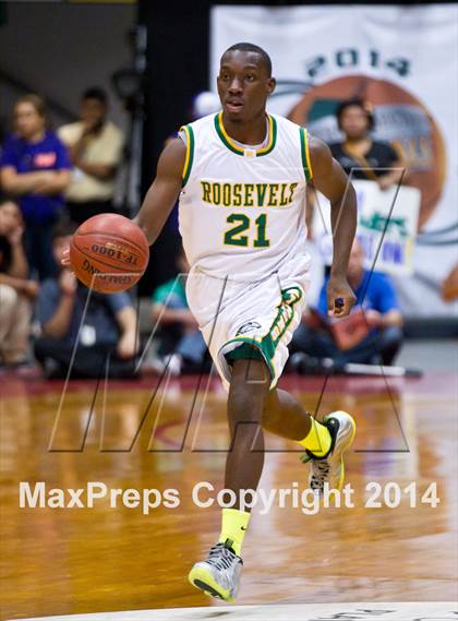 Thumbnail 3 in Roosevelt vs Fresno (CIF CS D3 Final) photogallery.
