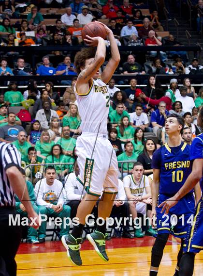 Thumbnail 2 in Roosevelt vs Fresno (CIF CS D3 Final) photogallery.