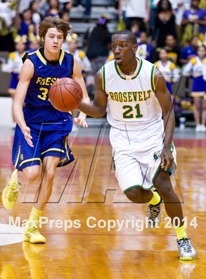 Thumbnail 3 in Roosevelt vs Fresno (CIF CS D3 Final) photogallery.