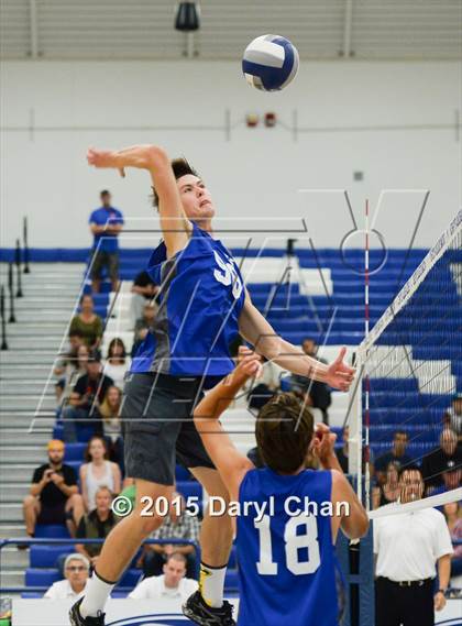 Thumbnail 3 in Saddleback Valley Christian vs. St. Margaret's (CIF-SS D4 Final) photogallery.