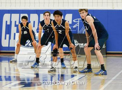 Thumbnail 3 in Saddleback Valley Christian vs. St. Margaret's (CIF-SS D4 Final) photogallery.