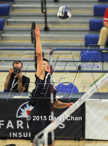 Thumbnail 3 in Saddleback Valley Christian vs. St. Margaret's (CIF-SS D4 Final) photogallery.