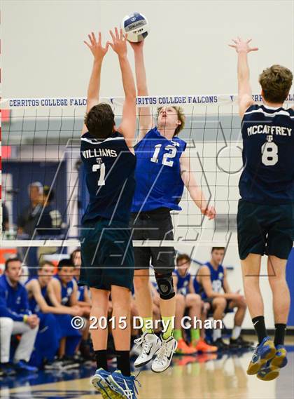Thumbnail 1 in Saddleback Valley Christian vs. St. Margaret's (CIF-SS D4 Final) photogallery.