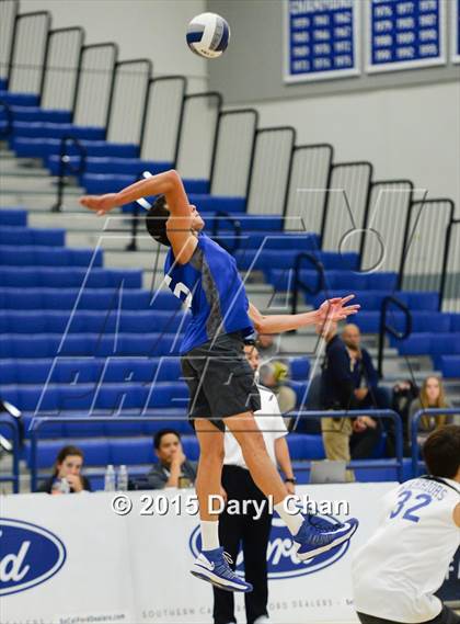 Thumbnail 2 in Saddleback Valley Christian vs. St. Margaret's (CIF-SS D4 Final) photogallery.