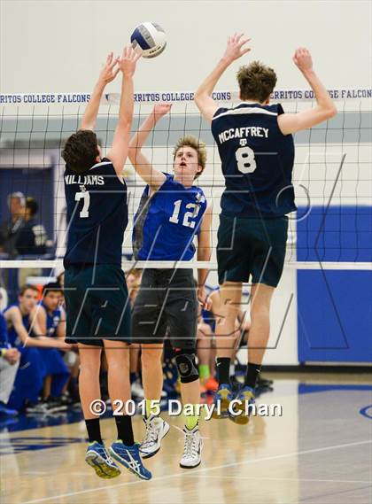 Thumbnail 3 in Saddleback Valley Christian vs. St. Margaret's (CIF-SS D4 Final) photogallery.